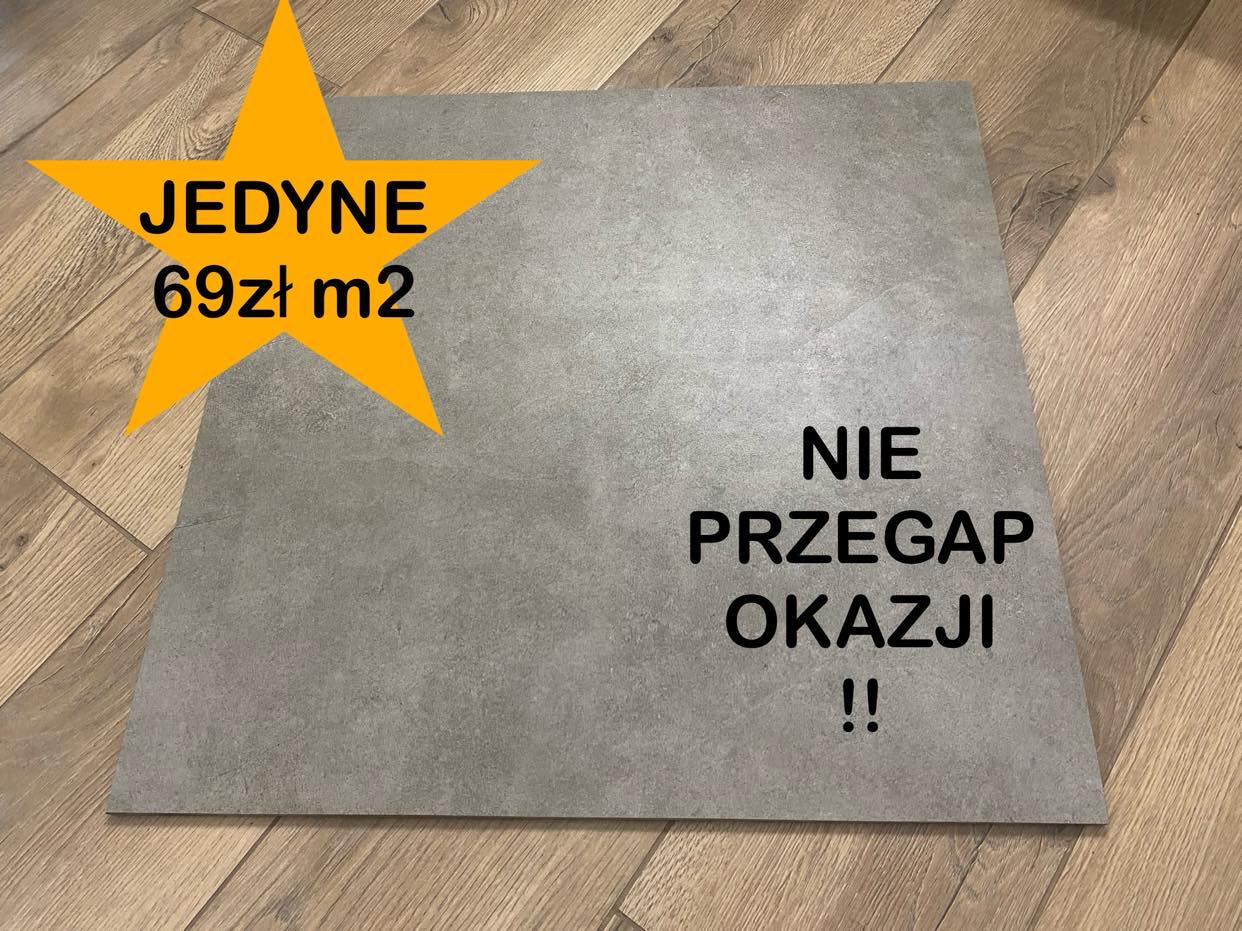 Gres Qubus Dark Grey 60x60