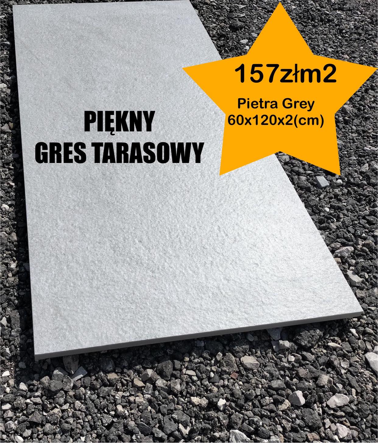 Gres Pietra Serena Grey 60x120x2cm