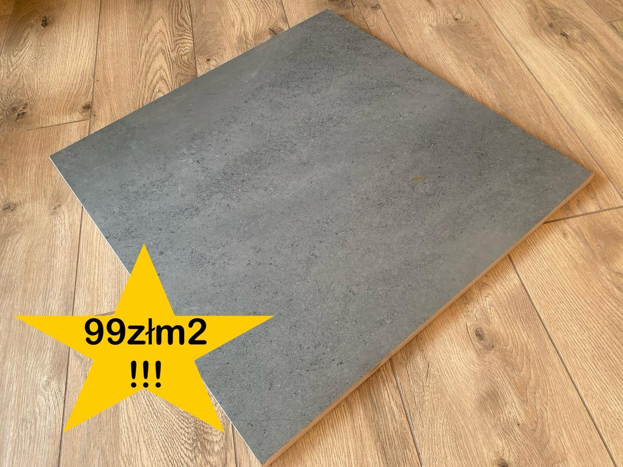 Gres tarasowy LIRA GREY 60x60x2cm