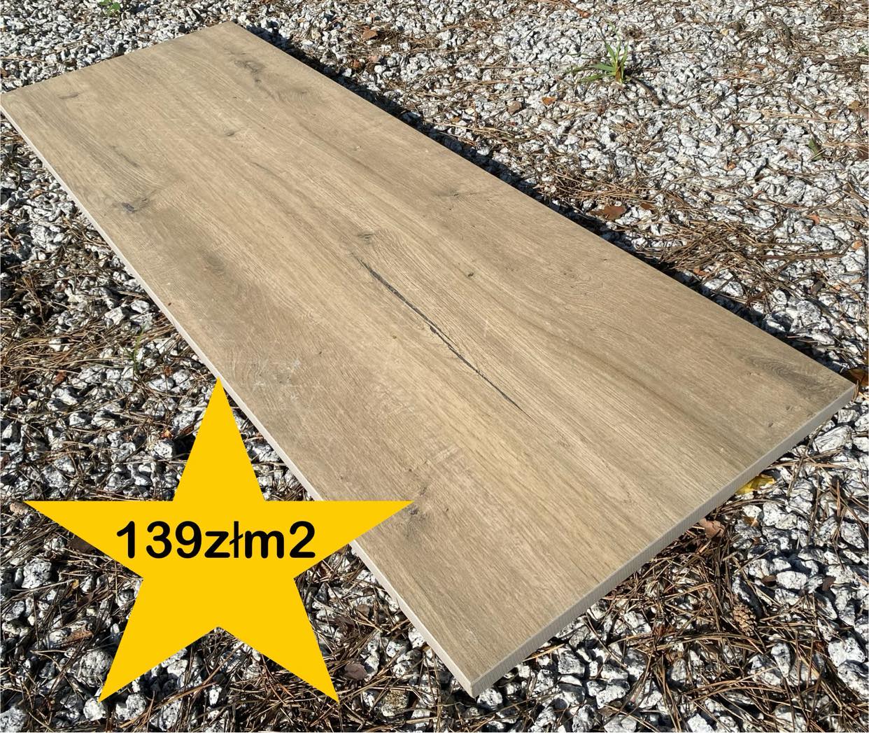 Gres tarasowy SUOMI CREAM 40x120x2 cm