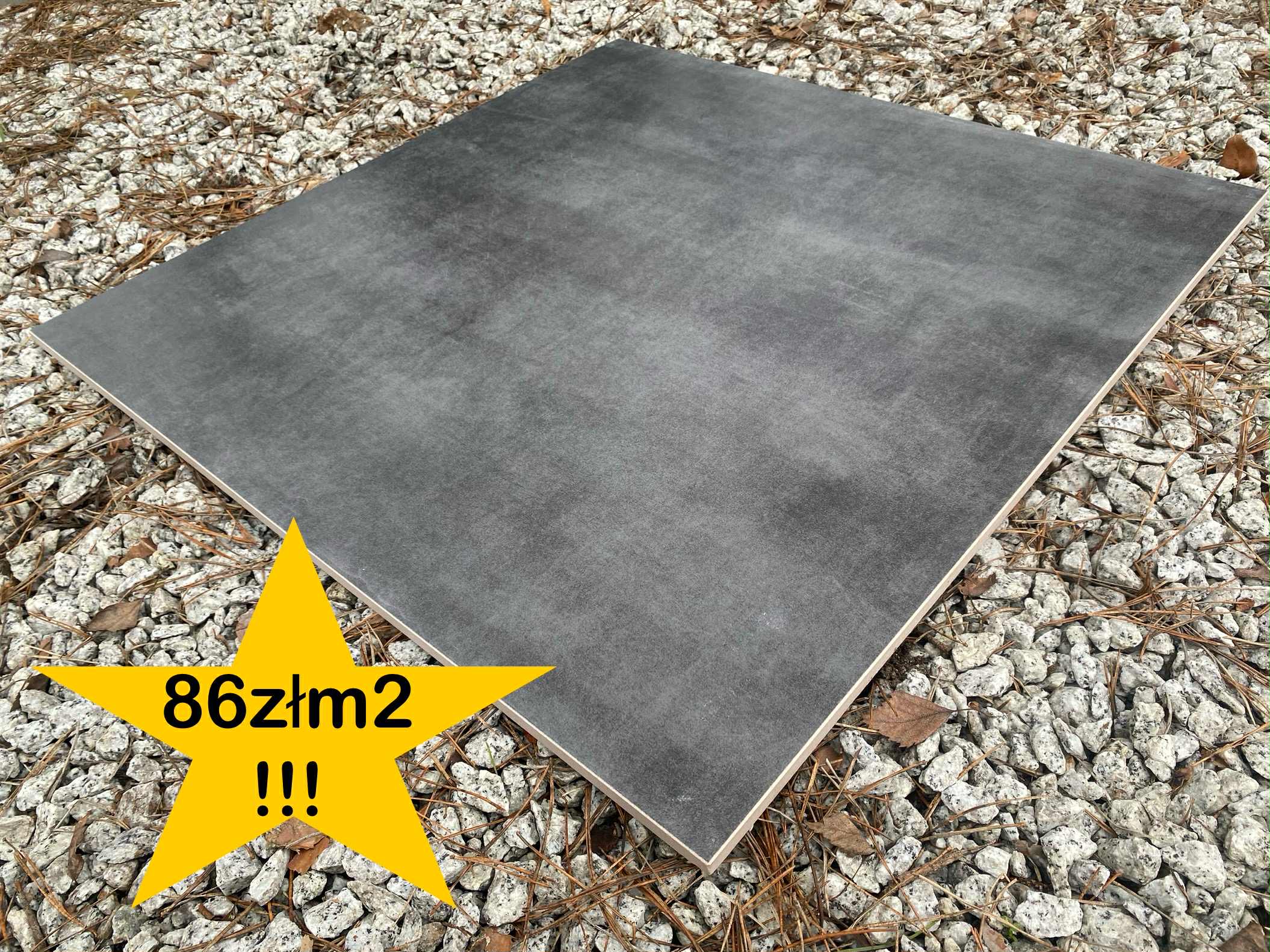 Gres 60x60 STREET ANTRACITE