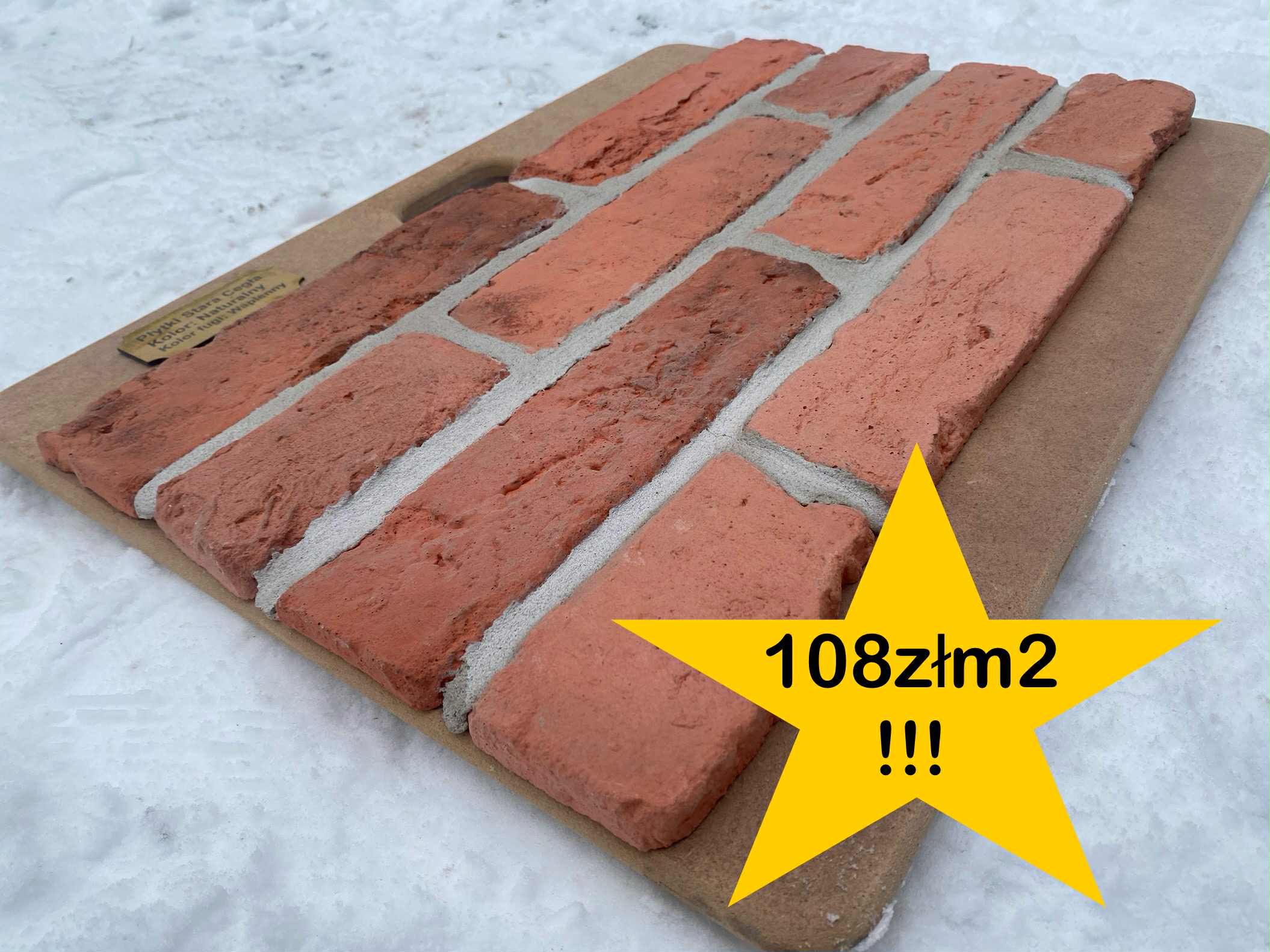 Stara Cegła kolor Naturalny